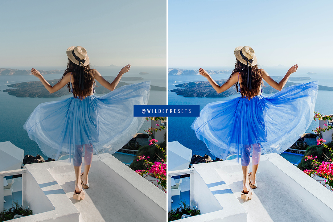 The Santorini Blue Preset Collection