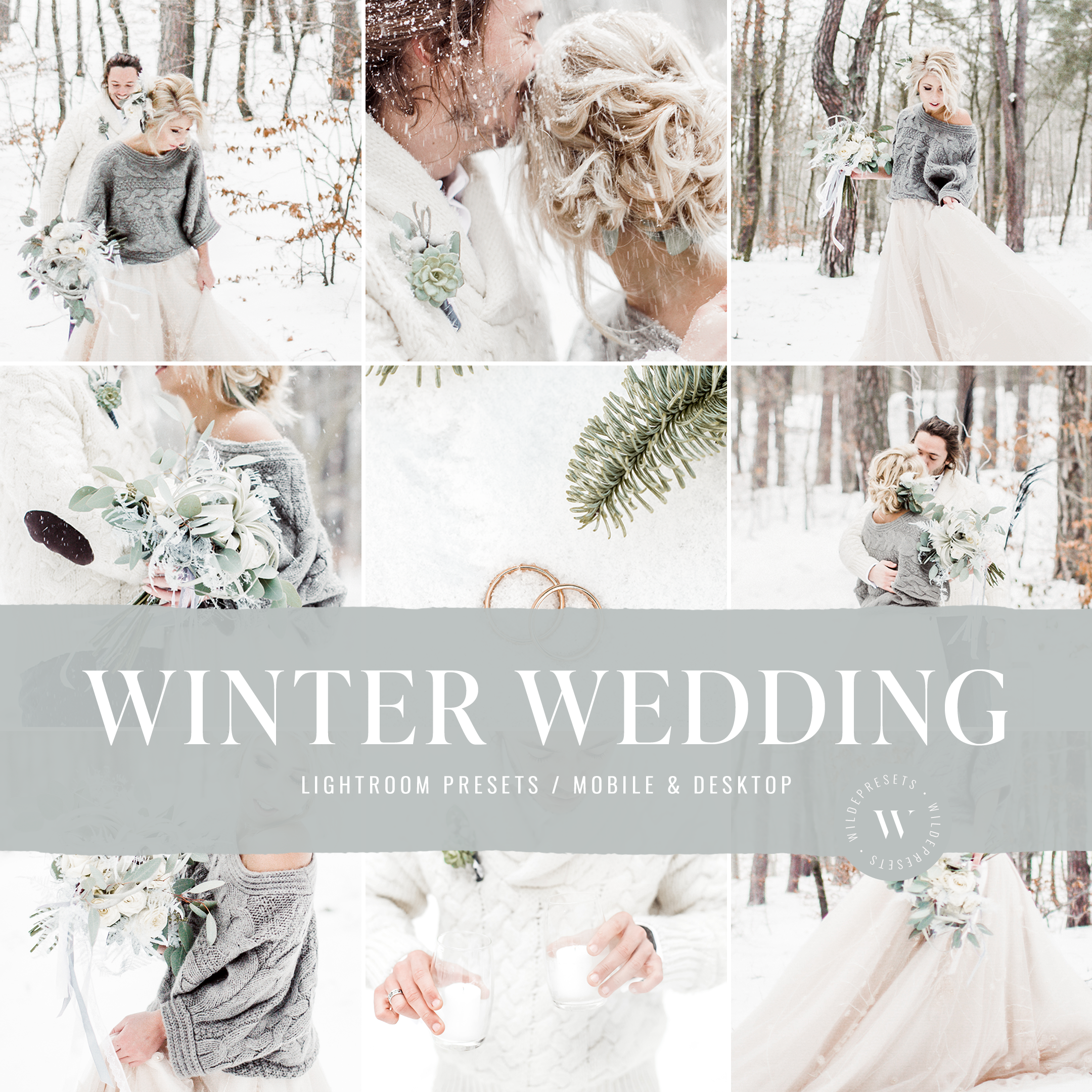 The Winter Wedding Preset Collection